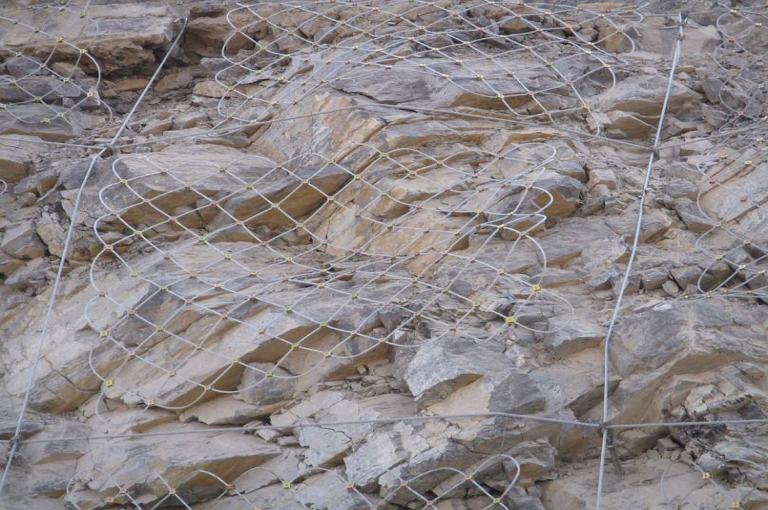 被動邊坡防護網